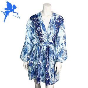 MOCHY Patchwork Batik Dress